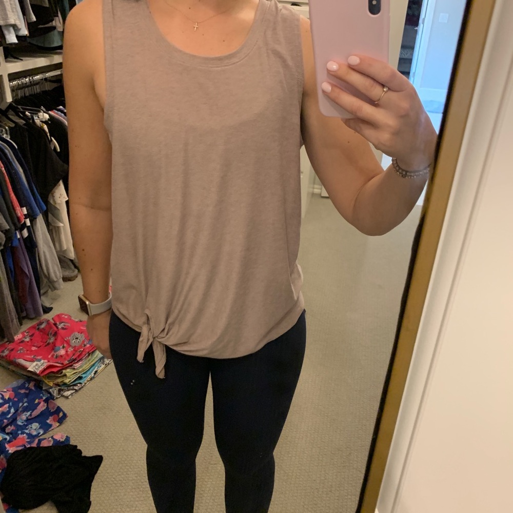 Beyond yoga twist tank